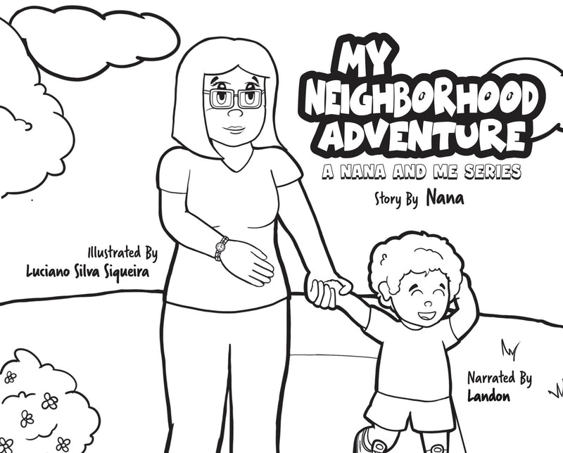 My Neighborhood Adventure - Coloring Book