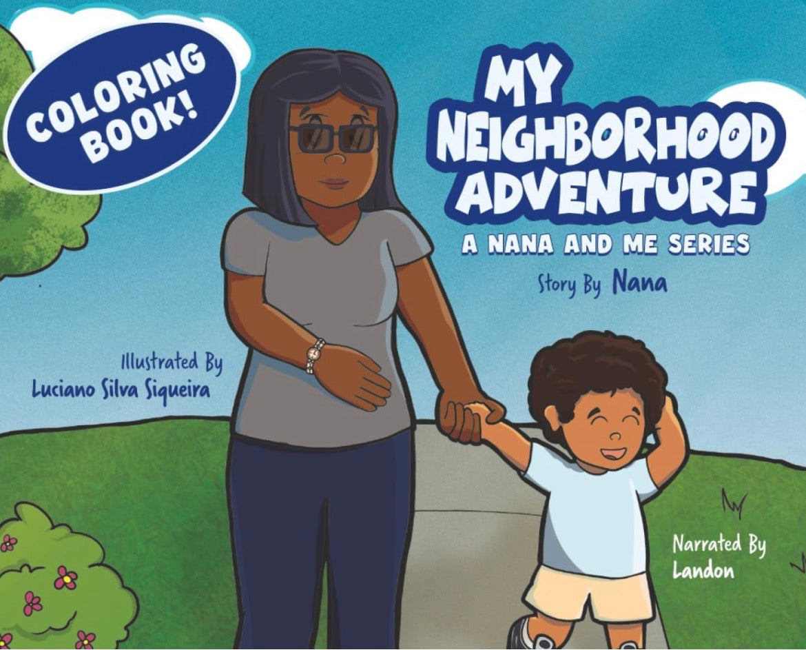 My Neighborhood Adventure - Coloring Book (PRE-ORDER)